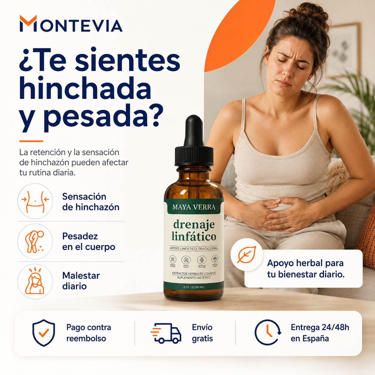 Drenaje Linfático Herbal en Gotas – 59 ml