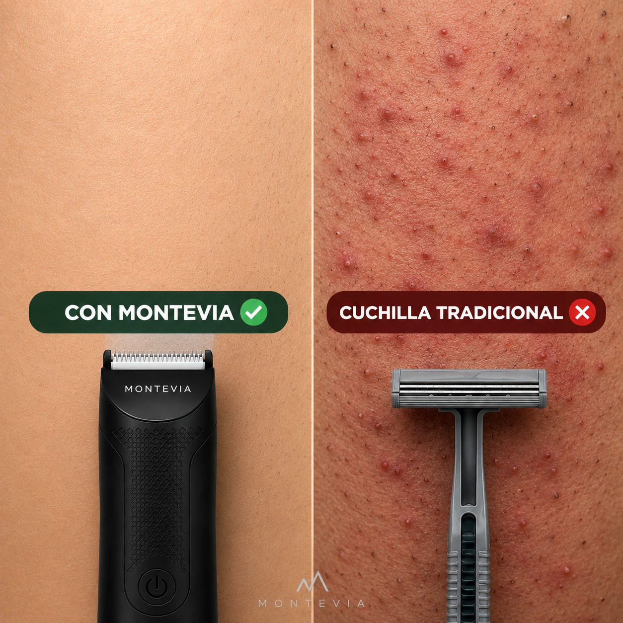 Afeitadora Corporal MONTEVIA Pro