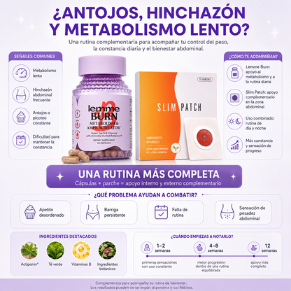Cápsulas Activadoras del Metabolismo